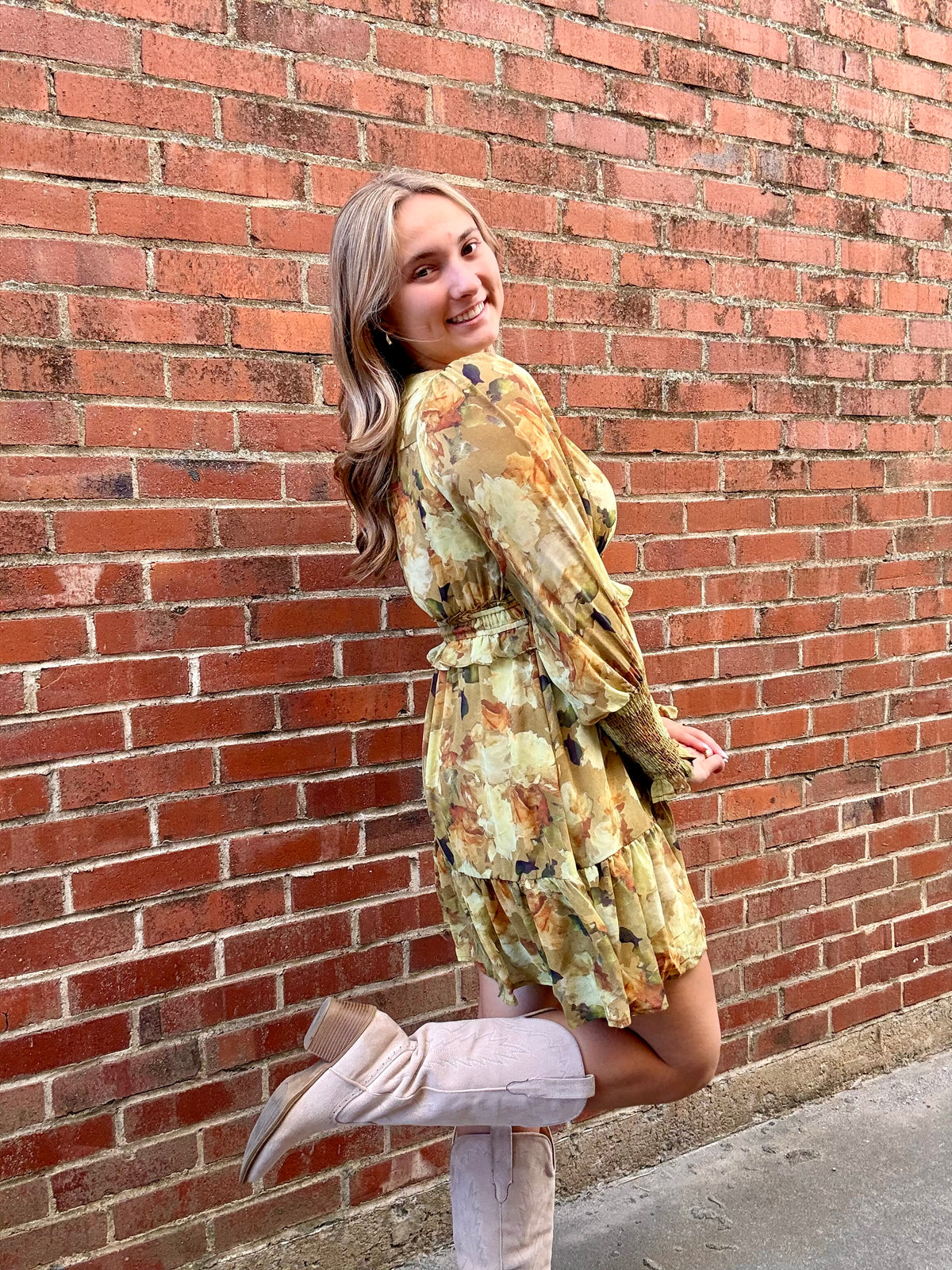 Floral Mini Dress