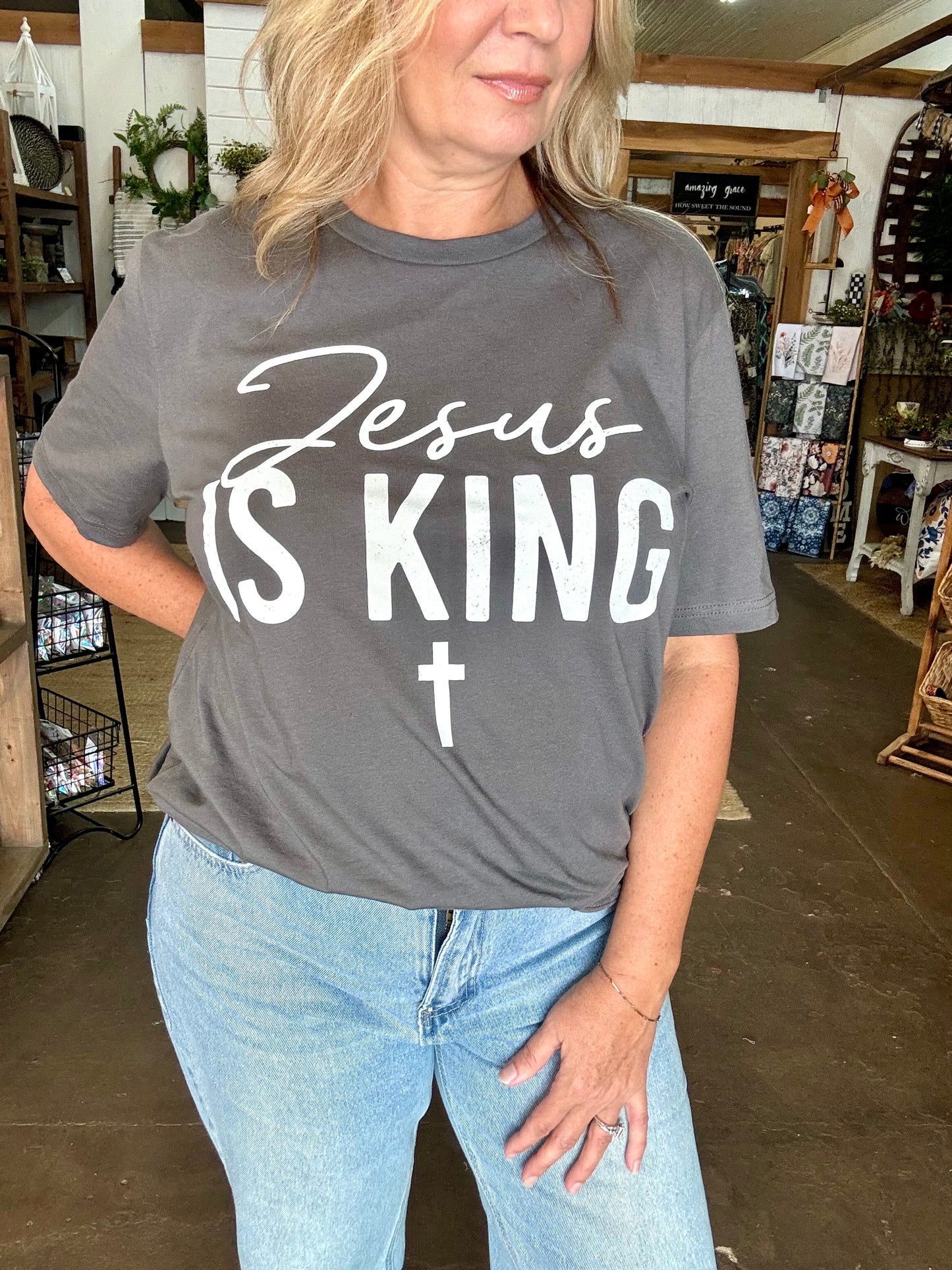 Jesus is King Tee
