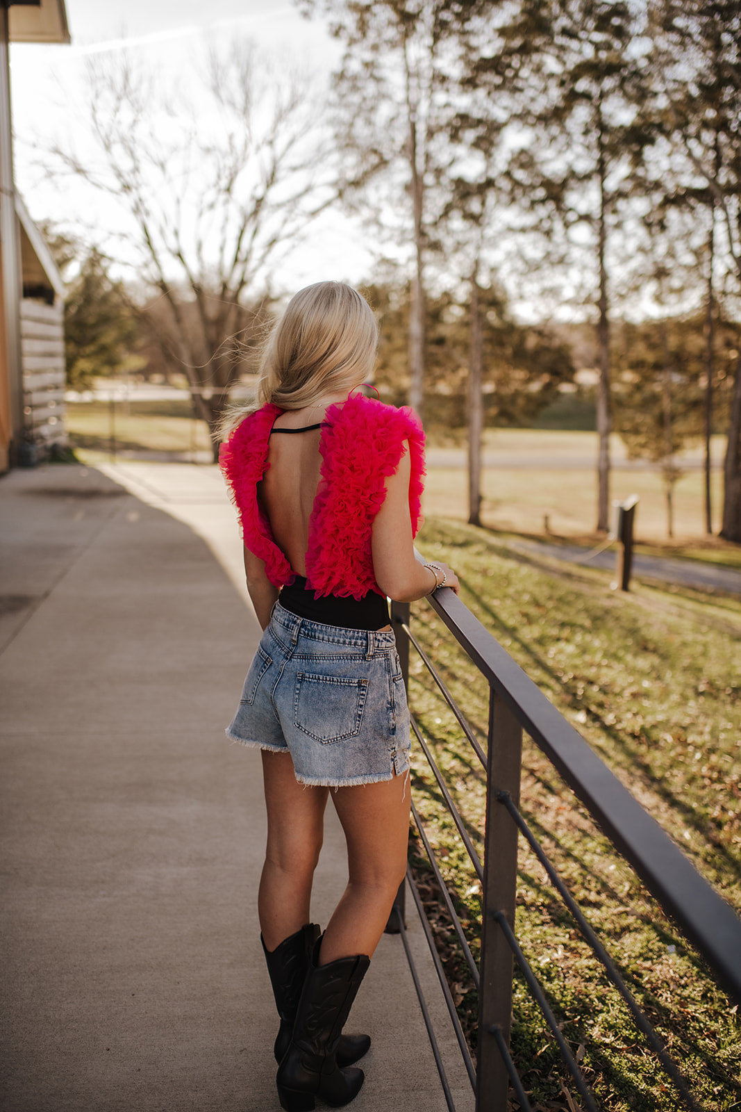 Ruffle   Bodysuit