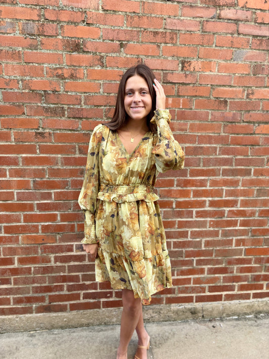 Floral Mini Dress