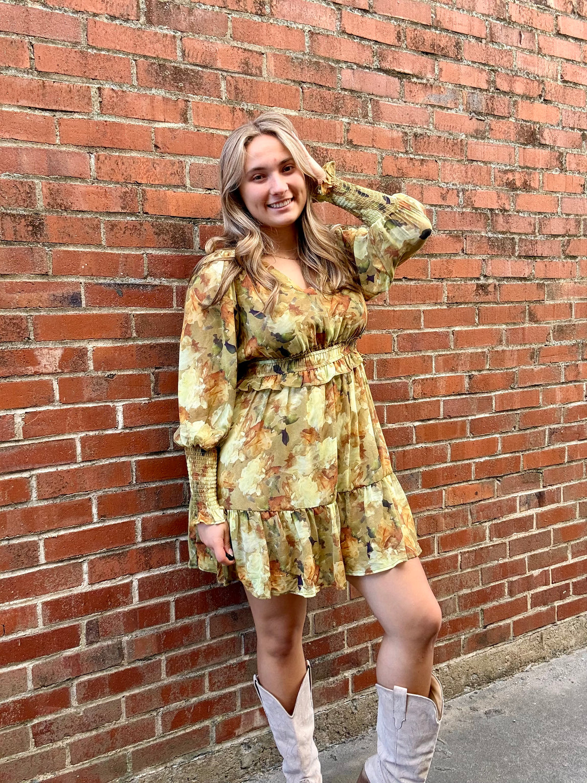 Floral Mini Dress