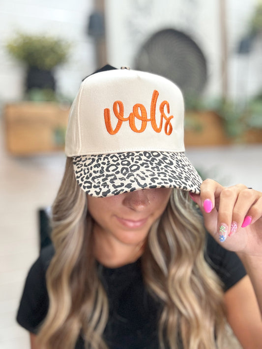 Leopard Vols Trucker Cap