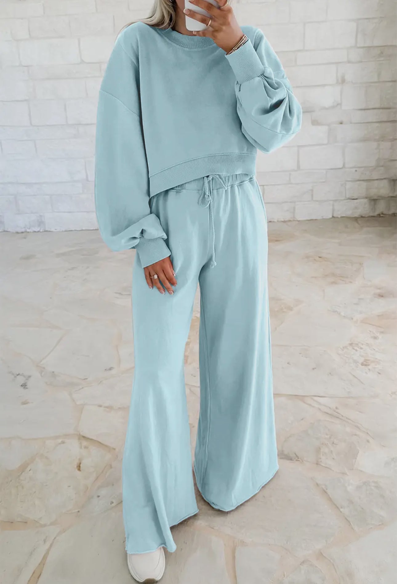 Spring Wide Legged Pant Set