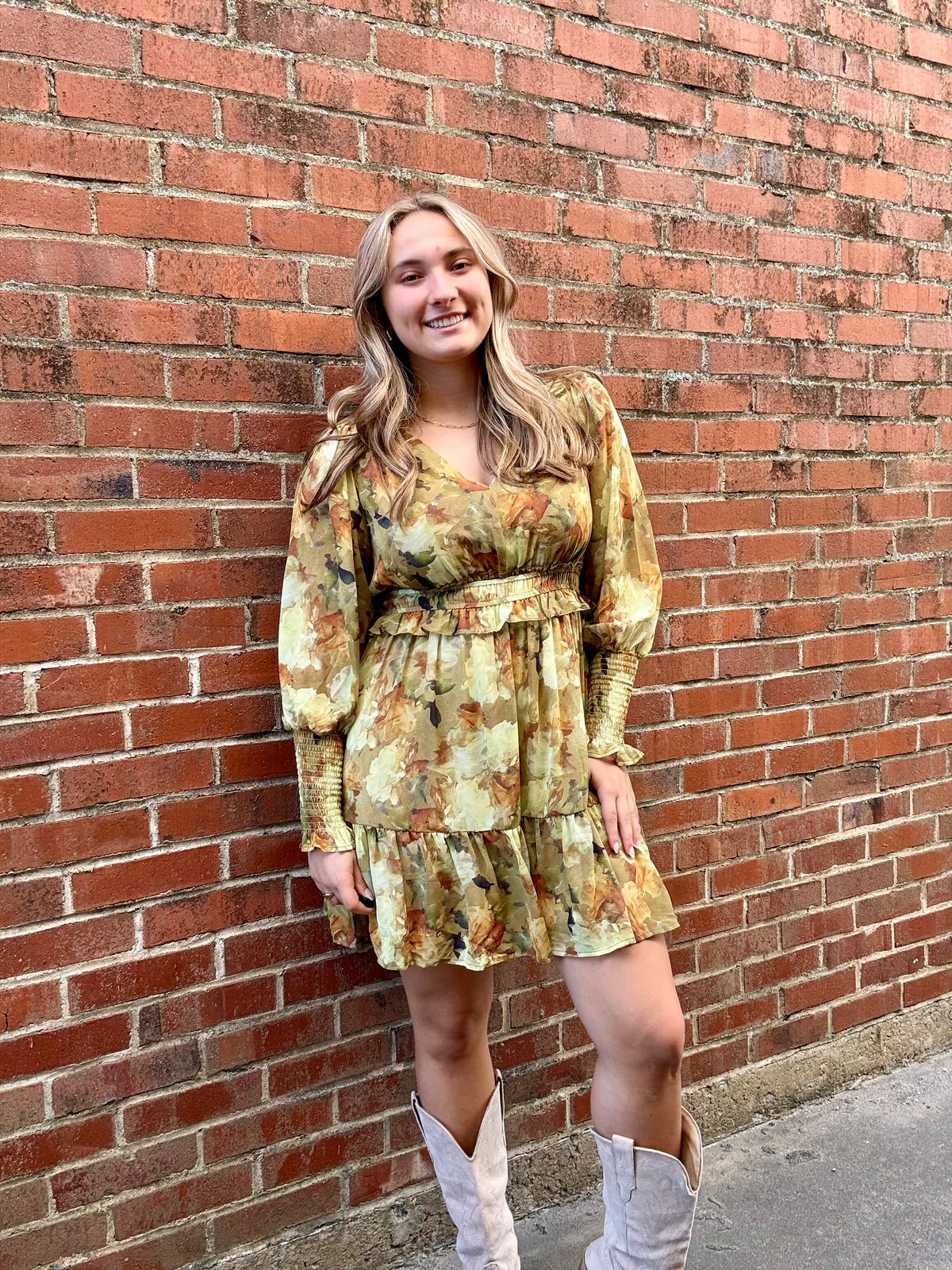 Floral Mini Dress