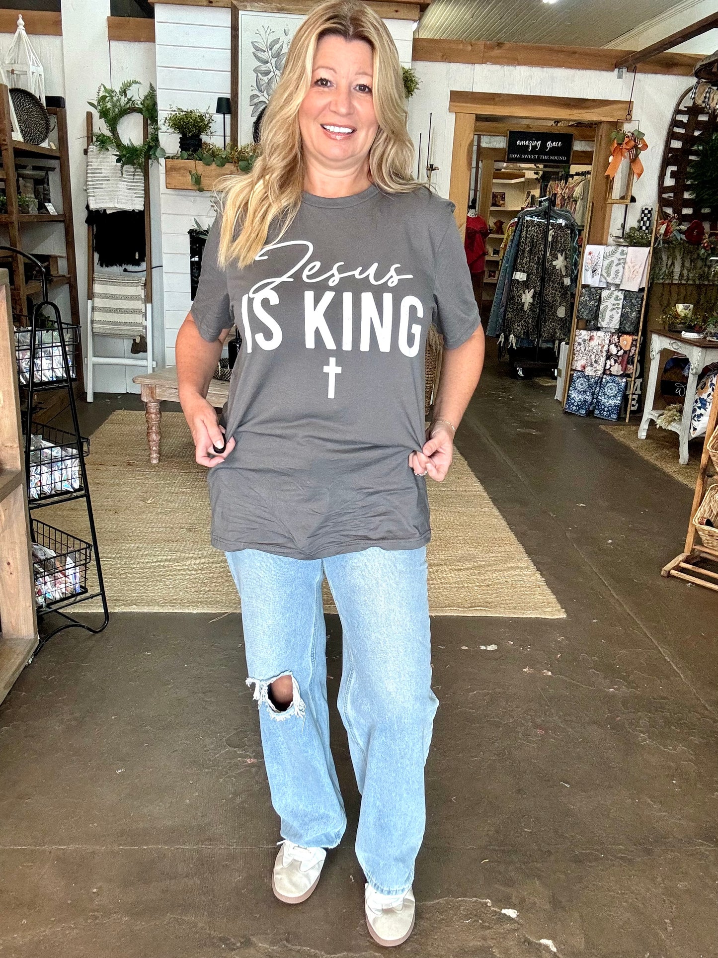 Jesus is King Tee