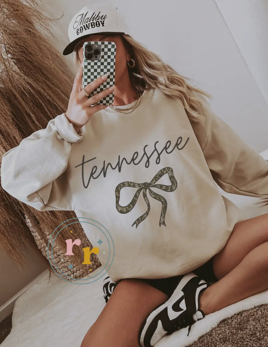 Camo Tennessee Crew