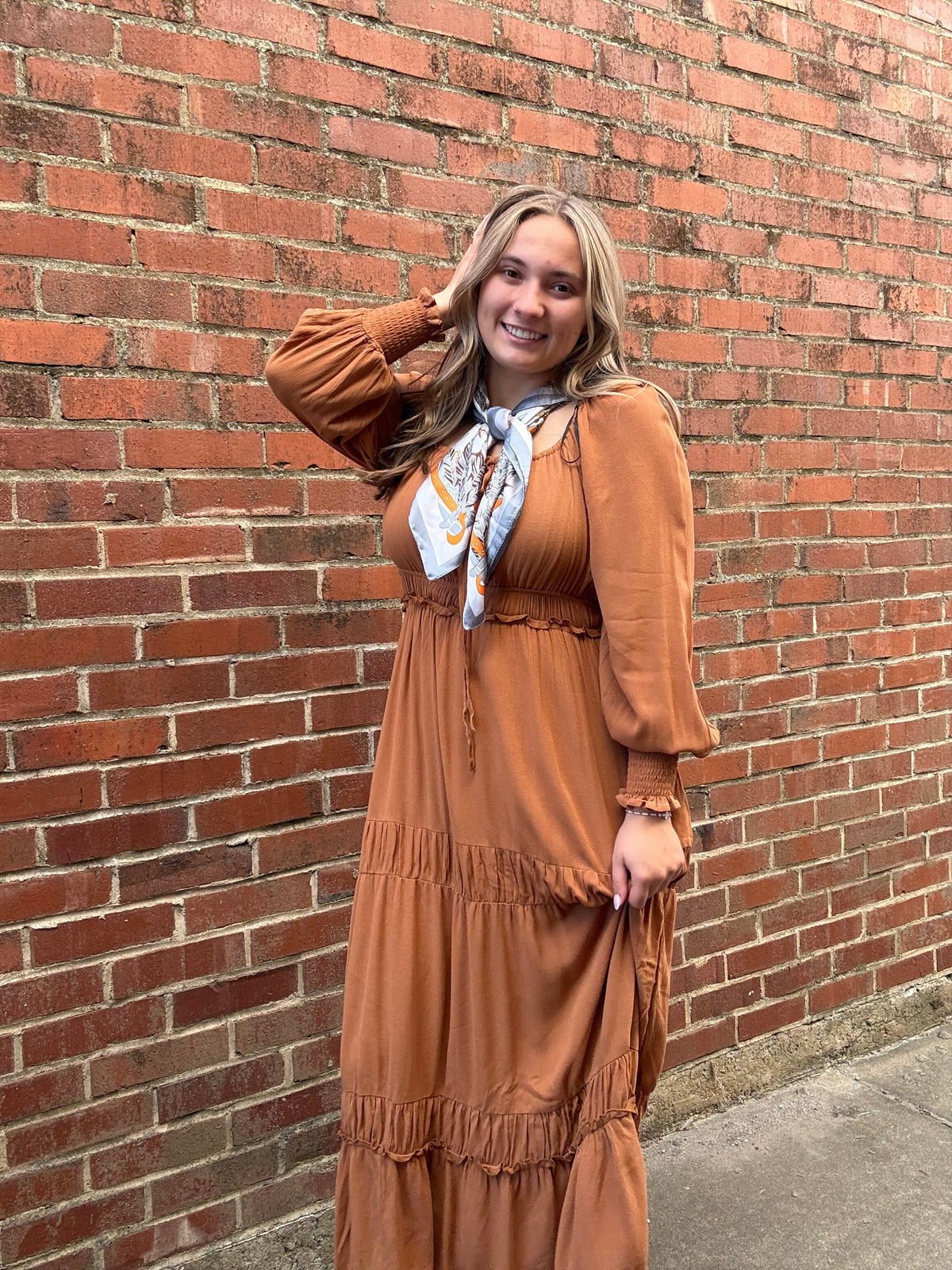 Caramel Maxi Dress
