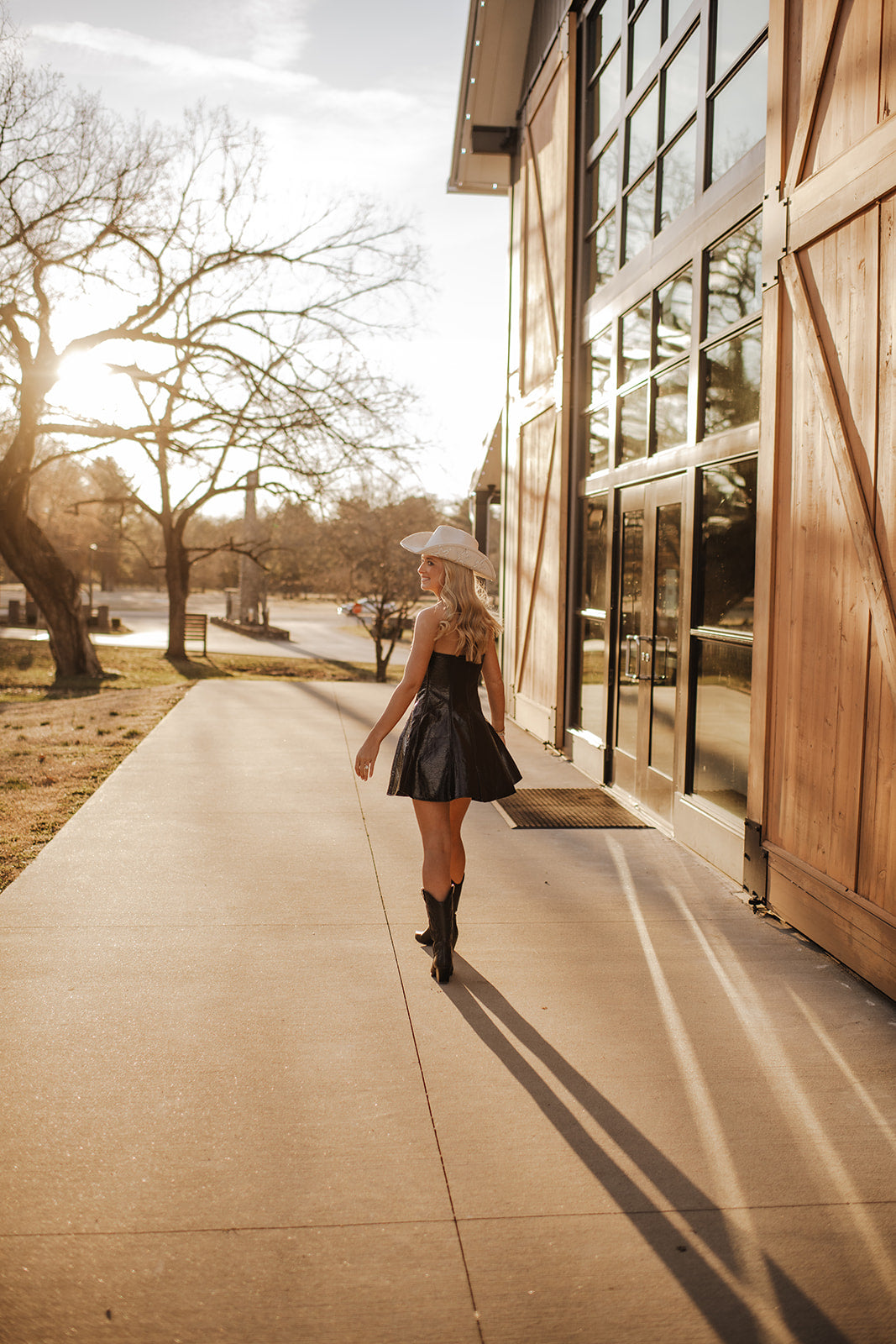 Downtown Leather Tube Dress